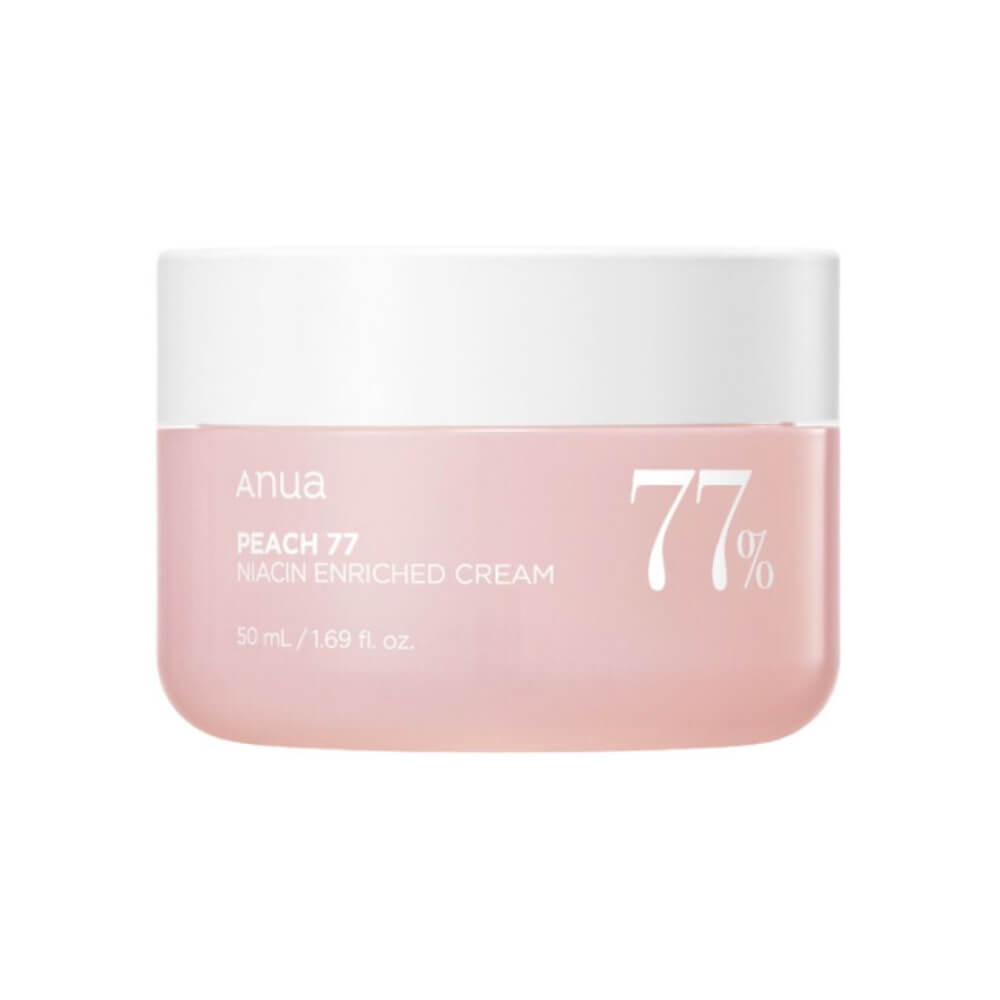 Anua Peach 77 Niacin Enriched Cream Интенсивный крем-пудинг для гладкой и сияющей кожи