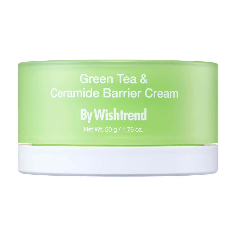 By Wishtrend Green Tea & Ceramide Barrier Cream Восстанавливающий крем с зелёным чаем и церамидами