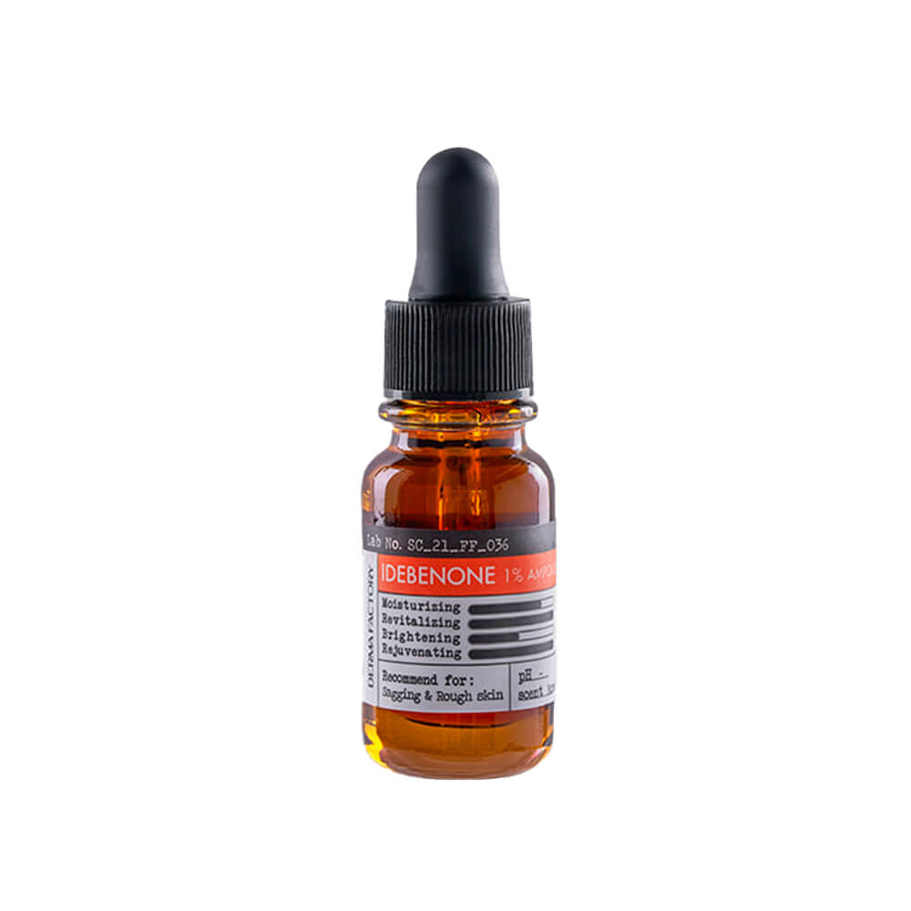 Derma Factory Idebenone 1% Ampoule Антиоксидантная омолаживающая сыворотка с 1% идебенона Derma Factory Idebenone 1% Ampoule Антиоксидантная омолаживающая сыворотка с 1% идебенона