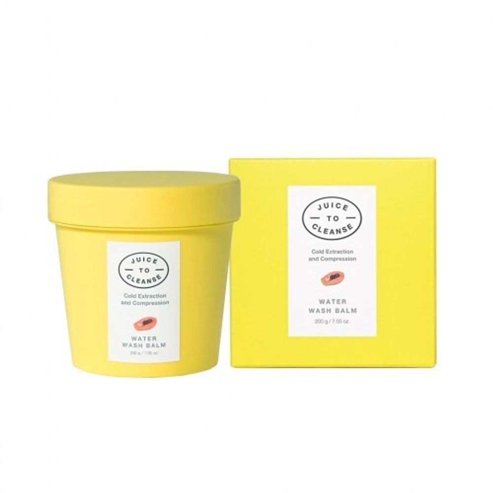 Juice To Cleanse Water Wash Balm Пенящийся бальзам для снятия макияжа, 200гр.