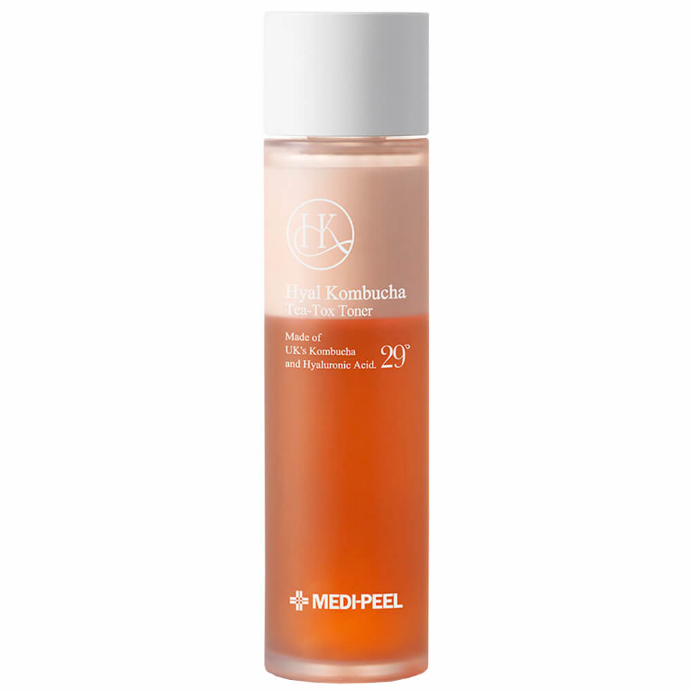 Medi-Peel Hyal Kombucha Tea-Tox Toner Двухфазный тонер с 70% комбучи и церамидами