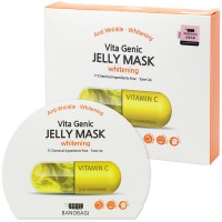 BanoBagi Vita Genic Whitening Jelly Mask - Маска тканевая с витамином С на основе липосомного желе для сияния