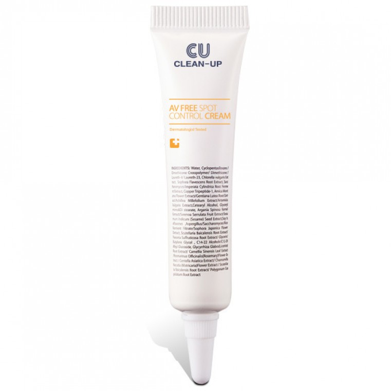 CU Skin Clean-Up AV Free Spot Control Cream Точечный крем от воспалений 