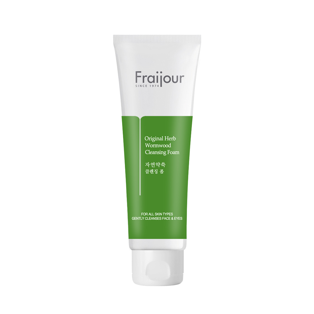 Evas Fraijour Original Herb Wormwood Cleansing Foam Очищающая пенка с полынью для проблемной кожи