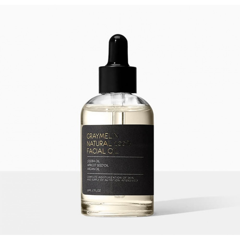 Graymelin Natural 100% Facial Oil Комплекс 100% масел жожоба, арганового и шиповника