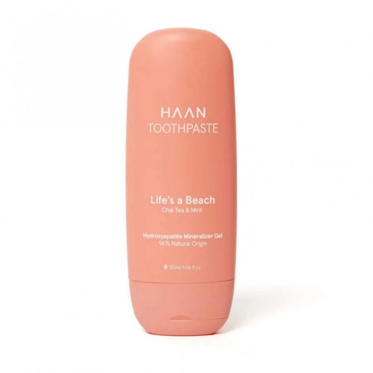 HAAN Life's A Beach Chai Tea & Mint Зубная паста с пребиотиками Душистый чай и мята