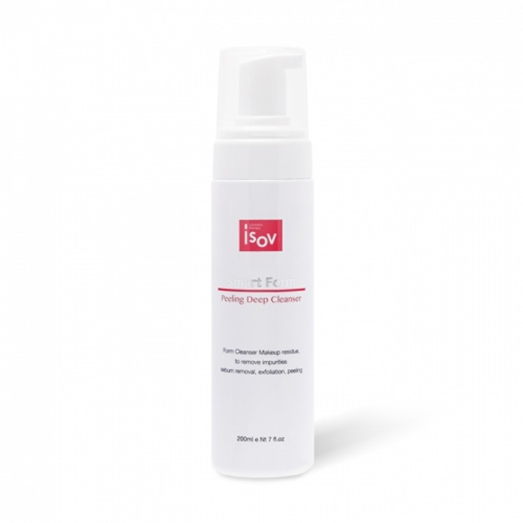 Isov Smart Foam Peeling Deep Cleanser Пенка с АНА кислотами 