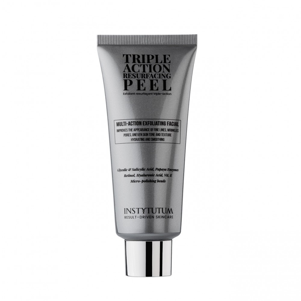 Instytutum Triple Action Resurfacing Peel Пилинг тройного действия с кислотами, энзимами и гранулами бамбука, 20мл