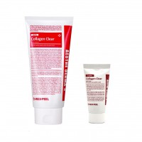Medi-peel Aesthe Derma Lacto Collagen Clear Очищающая пенка для умывания с коллагеном