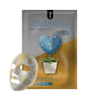 NO:HJ Opuntia Humifusa Mask Маска фольгированная для сияния с экстрактом опунции