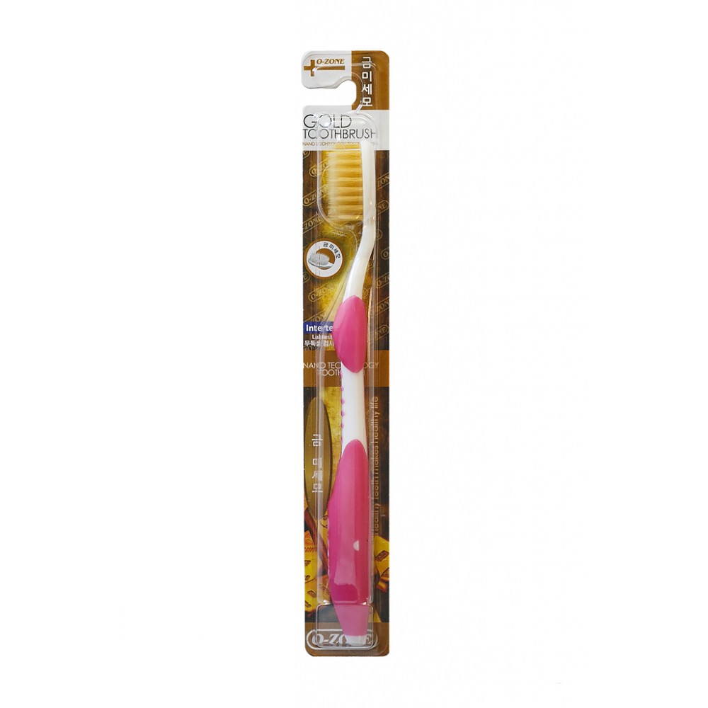 O-Zone Gold Slim ToothBrush Зубная щетка с ионами золота