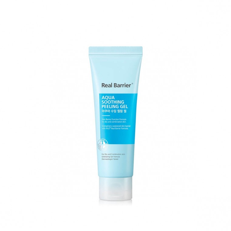Real Barrier Aqua Soothing Peeling Gel Энзимный пилинг-скатка 