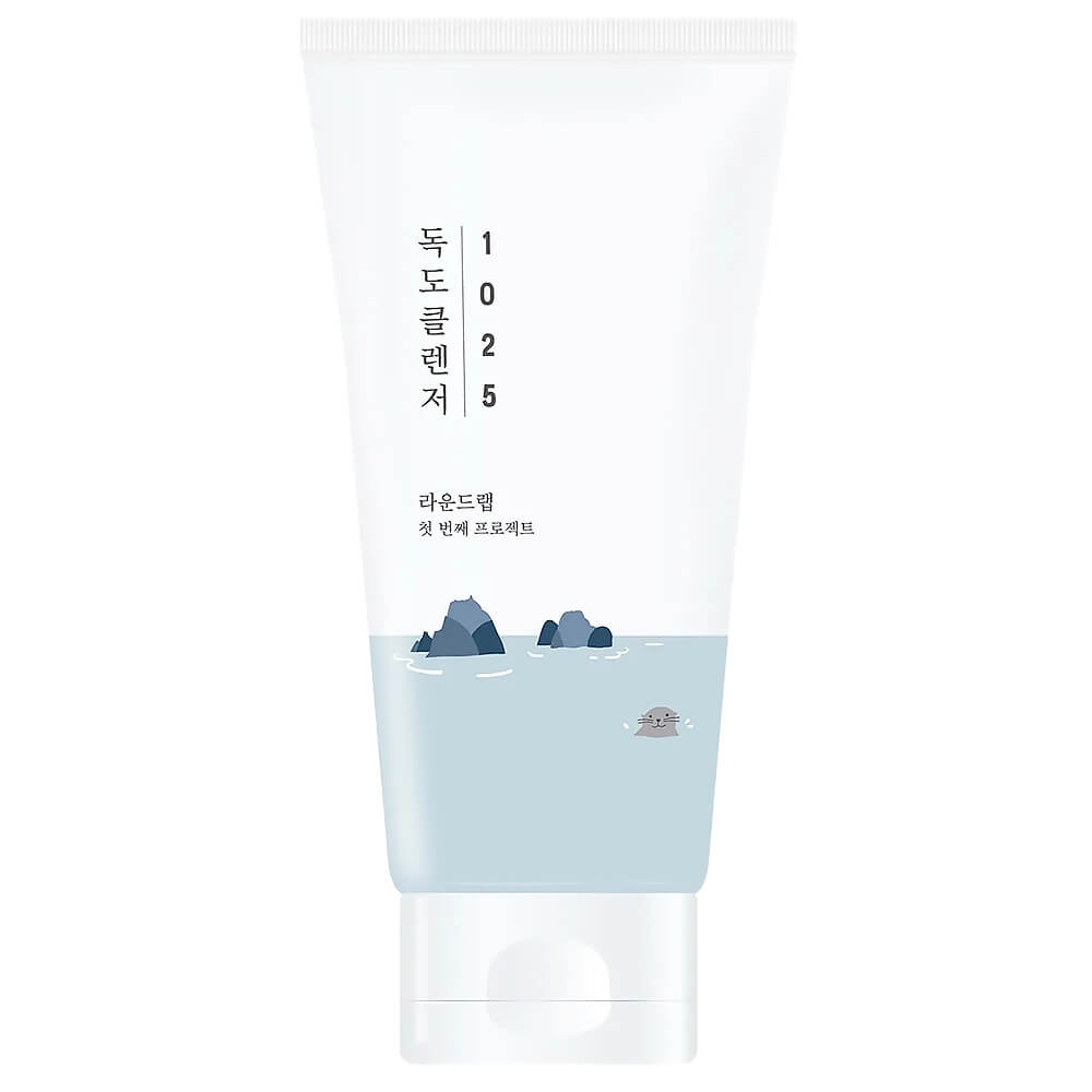 Round Lab1025 Dokdo Cleanser Мягкая пенка для умывания с морской водой