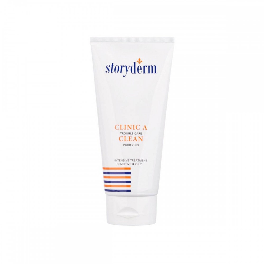 Storyderm Clinic A Clean Антибактериальный освежающий гель для умывания