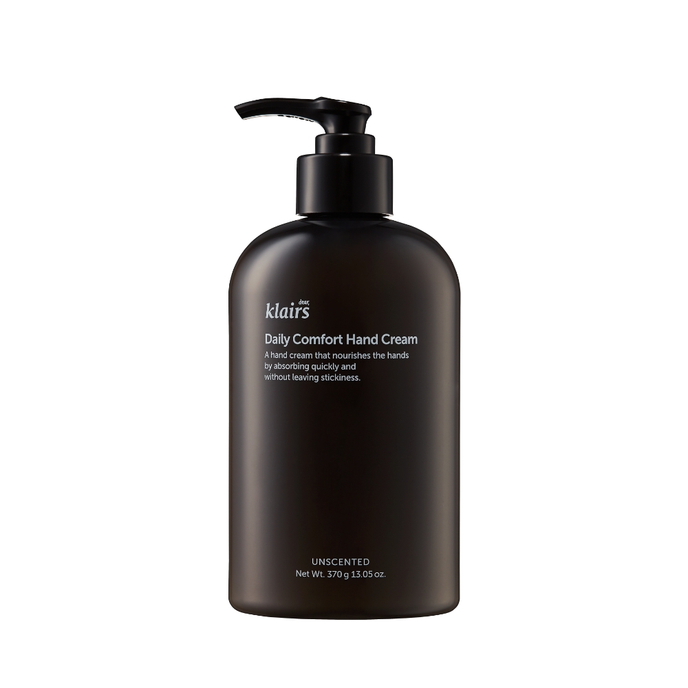Dear, Klairs Daily Comfort Hand Cream Увлажняющий крем для рук с 8 видами гиалуроновой кислоты, 370мл