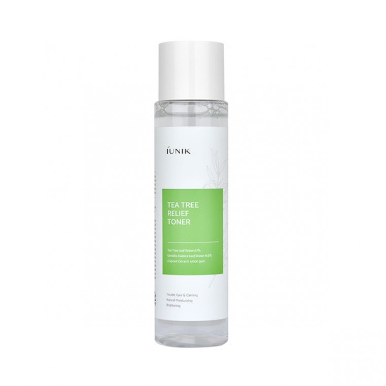 iUnik Tea Tree Relief Toner Тонер с экстрактом чайного дерева 67% 