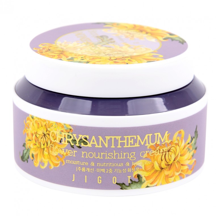 JIGOTT Chrysanthemum Flower Nourishing Cream Питательный крем с экстрактом хризантемы 