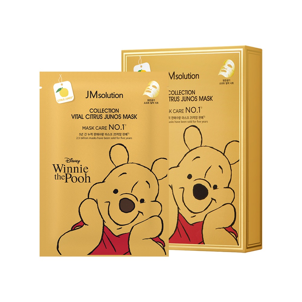 JM Solution Disney Collection Vital Citrus Junos Mask Маска тканевая для лица с юдзу