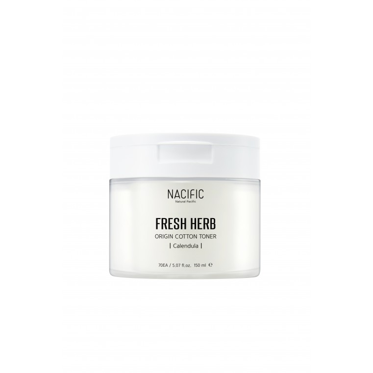 Nacific Fresh Herb Origin Cotton Toner Увлажняющий тонер в пэдах