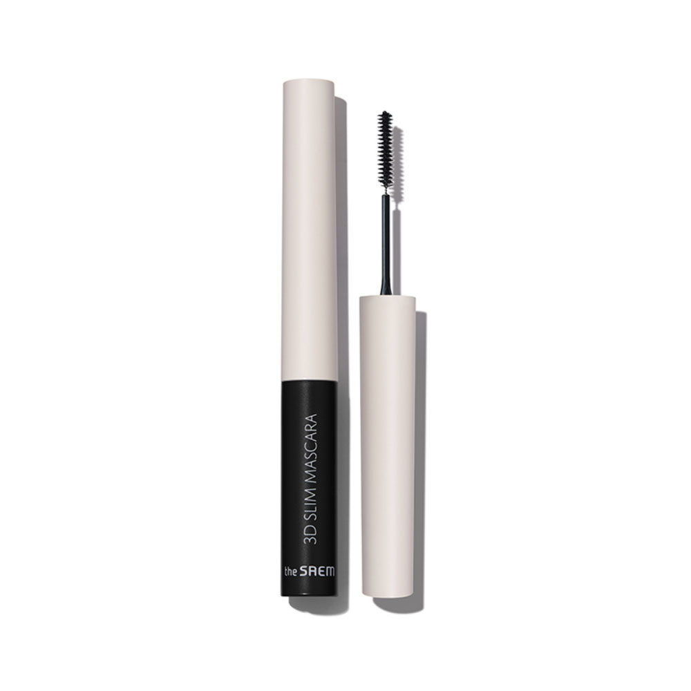 The Saem Saemmul 3D Slim Mascara  Black Тушь для ресниц с тонкой кисточкой - чёрная