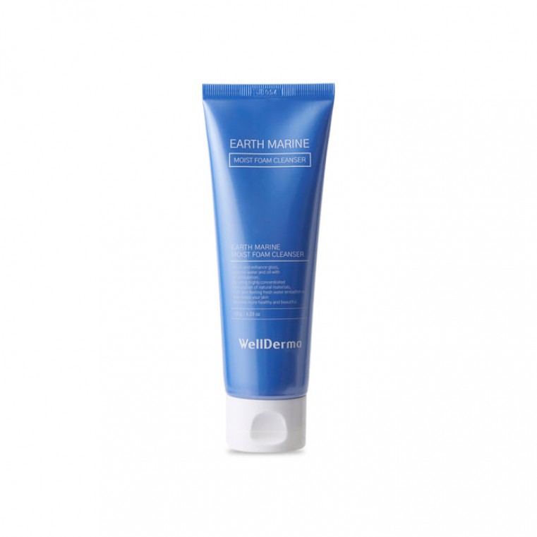 WellDerma Earth Marine Voist Foam Cleancer Увлажняющая пенка для умывания