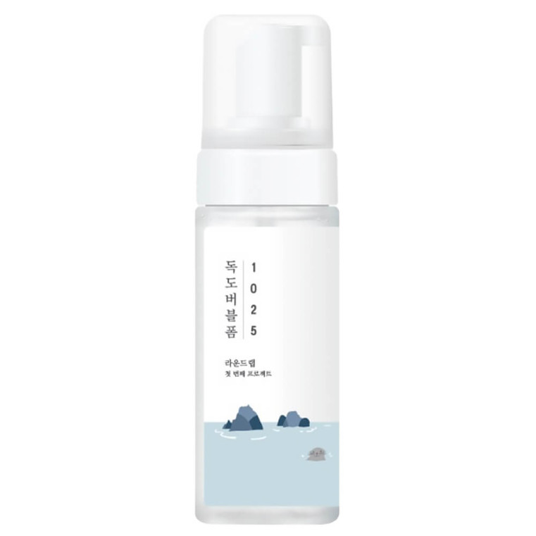 Round Lab 1025 Dokdo Bubble Foam Очищающая пузырьковая пенка с морской водой