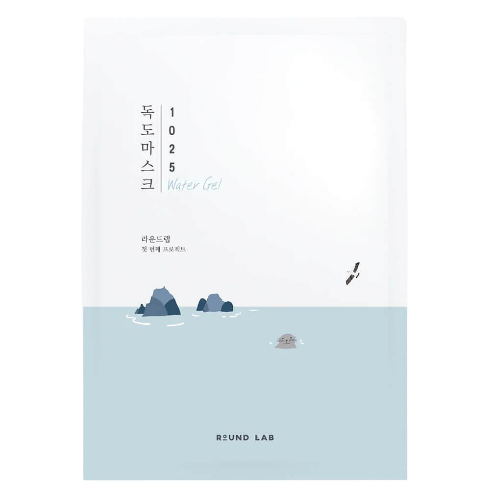 Round Lab 1025 Dokdo Hydrating Water Gel Mask Sheet Ультратонкая маска для глубокого увлажнения