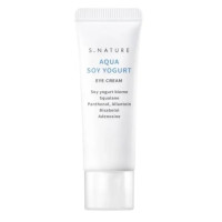 S.Nature Aqua Soy Yogurt Eye Cream Крем для кожи вокруг глаз увлажняющий с биомом соевого йогурта