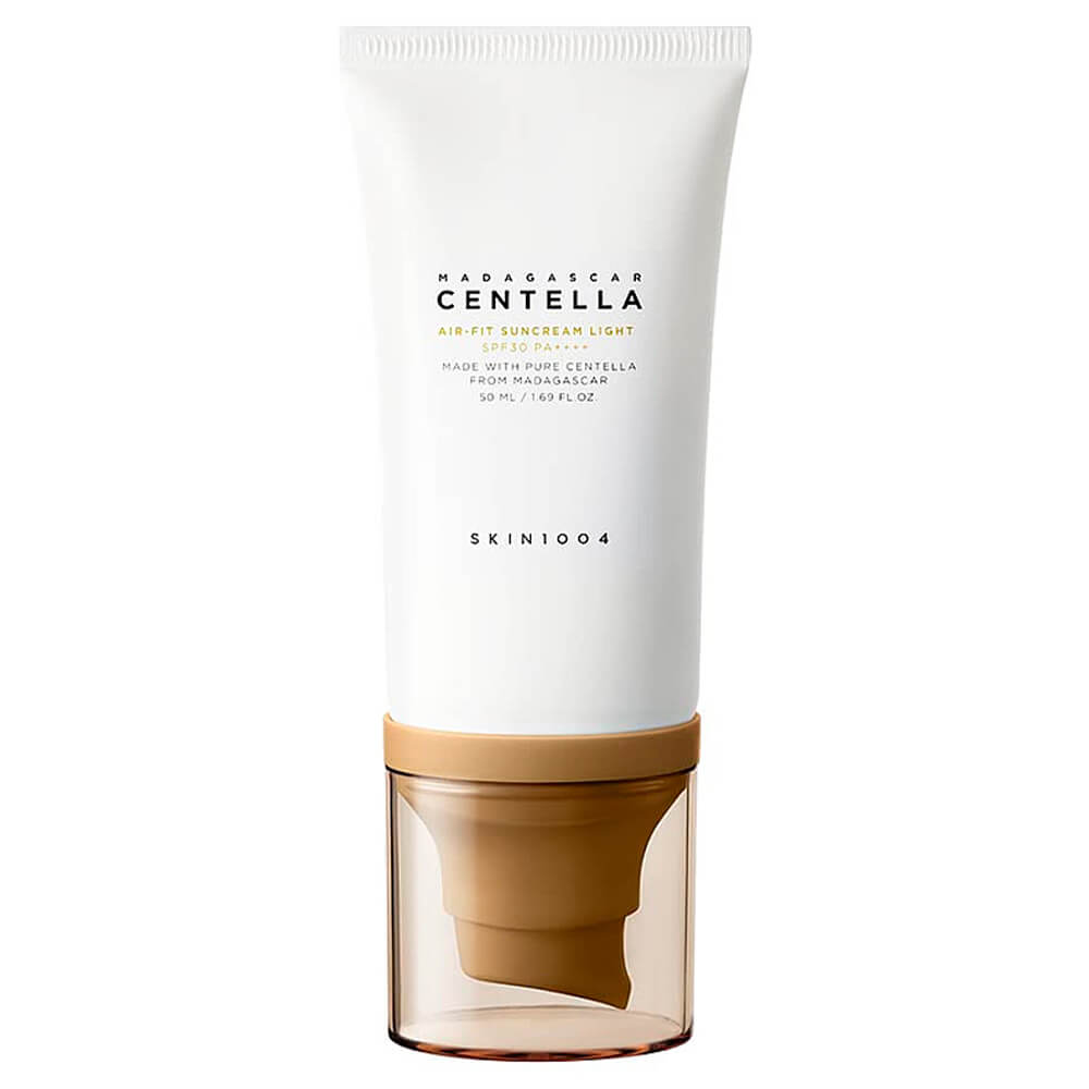 SKIN1004 Madagascar Centella Air-Fit Suncream Light Солнцезащитный крем с центеллой SPF30 PA++++