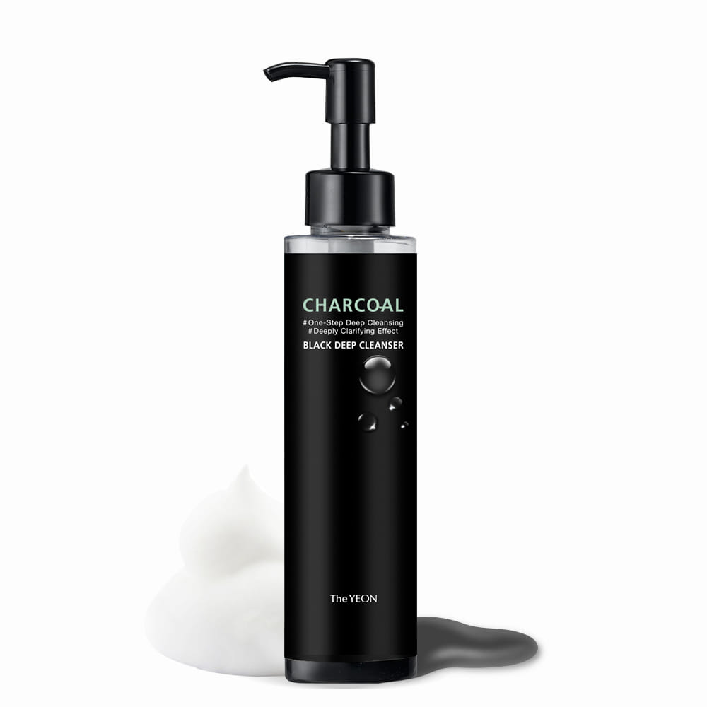 The Yeon Charcoal Black Deep Cleanser Очищающее масло с древесным углём The Yeon Charcoal Black Deep Cleanser Очищающее масло с древесным углём