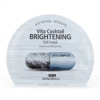 BanoBagi Vita Cocktail Brightening Foil Mask Маска фольгированная для сияния кожи