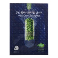 NO:HJ Anti Polution Cleansing Mask Маска тканевая очищающая пенная